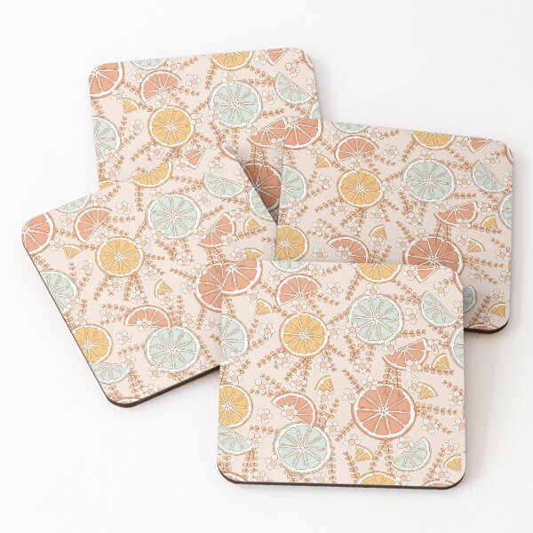 Artikelvorschau, Boho-Frucht-nahtlose Datei, nahtloser Musterfrühling, florale nahtlose Datei, Boho-Blumenfrucht-nahtlose Datei für Stoff, Boho-Tapetendatei entworfen und verkauft von SkyyDesignsCo.