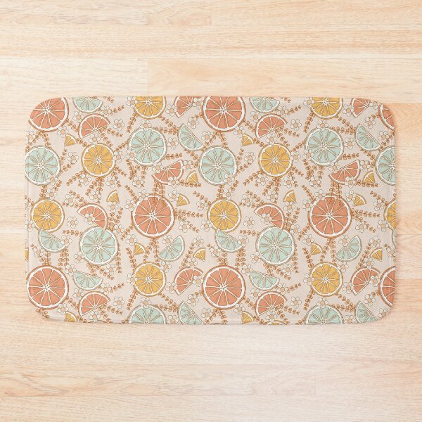 Artikelvorschau, Boho-Frucht-nahtlose Datei, nahtloser Musterfrühling, florale nahtlose Datei, Boho-Blumenfrucht-nahtlose Datei für Stoff, Boho-Tapetendatei entworfen und verkauft von SkyyDesignsCo.
