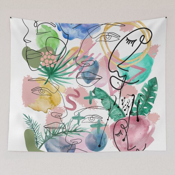Item preview, Copy of Abstract couple illustration designed and sold by Layla Art.