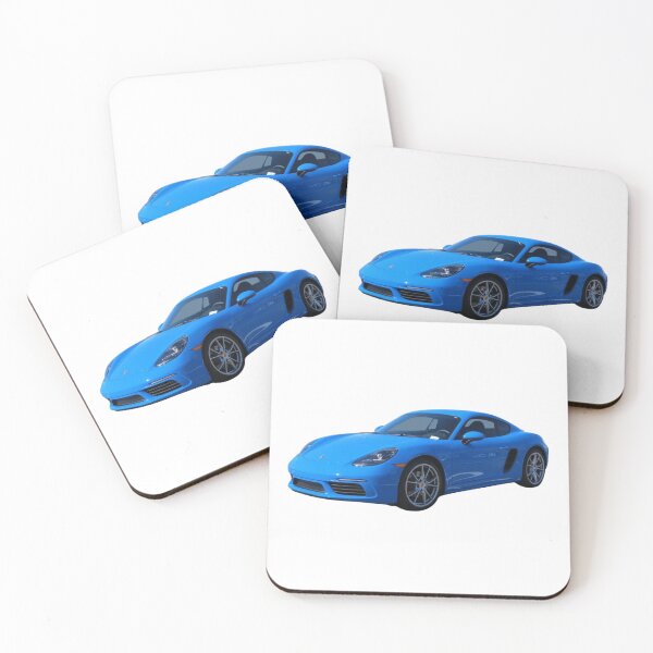Item preview, Blue Porsche 718 Cayman  designed and sold by Pure9Design.