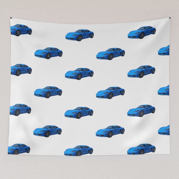 Item preview, Blue Porsche 718 Cayman  designed and sold by Pure9Design.