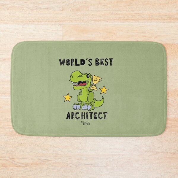 Item preview, Architect, Funny, Worlds Best, Humor, Dinosaur, T Rex, Tyrannosaurus, Animal, World Greatest, Dino designed and sold by iHeartDinosaurs.
