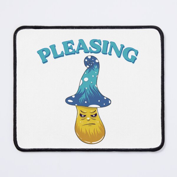 Item preview, Pleasing blue angry mushroom designed and sold by kind4you.