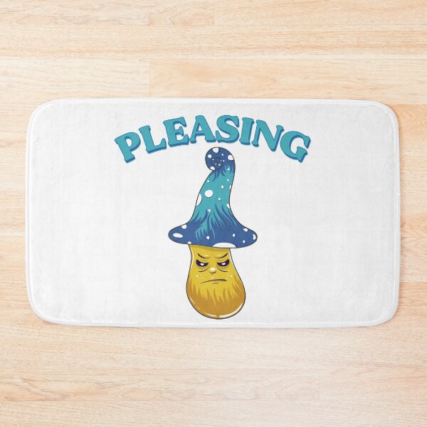 Item preview, Pleasing blue angry mushroom designed and sold by kind4you.