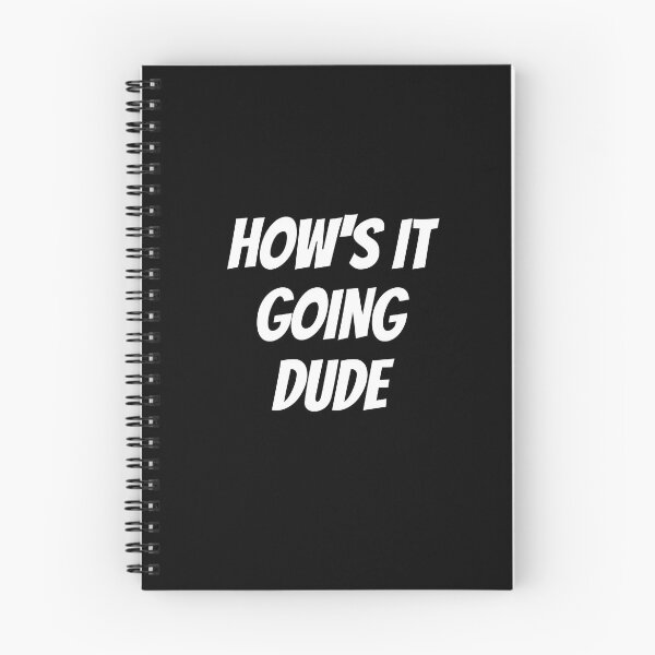 Item preview, How's it going dude-simple text based-black and white font designed and sold by PacePoint.
