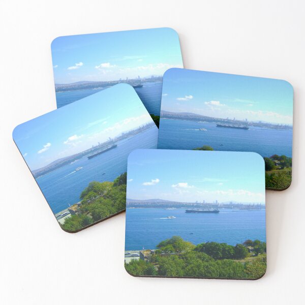 Item preview, Beautiful sea view Turkey Istanbul designed and sold by PinkPandaDesign.