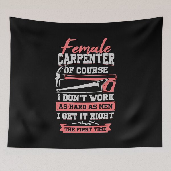 Item preview, Female Carpenter Girl Gift designed and sold by Marcid95.