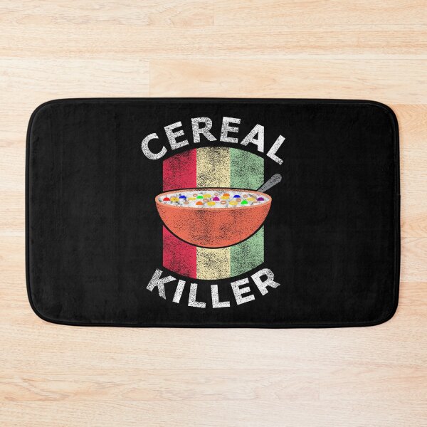 Item preview, Vintage Cereal Killer Food Pun Funny Cereal Box Breakfast Cereal Milk AugustBrees  designed and sold by AugustBrees.