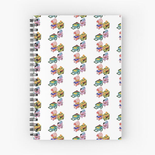 Item preview, food booth pattern pack designed and sold by stickers-packs.