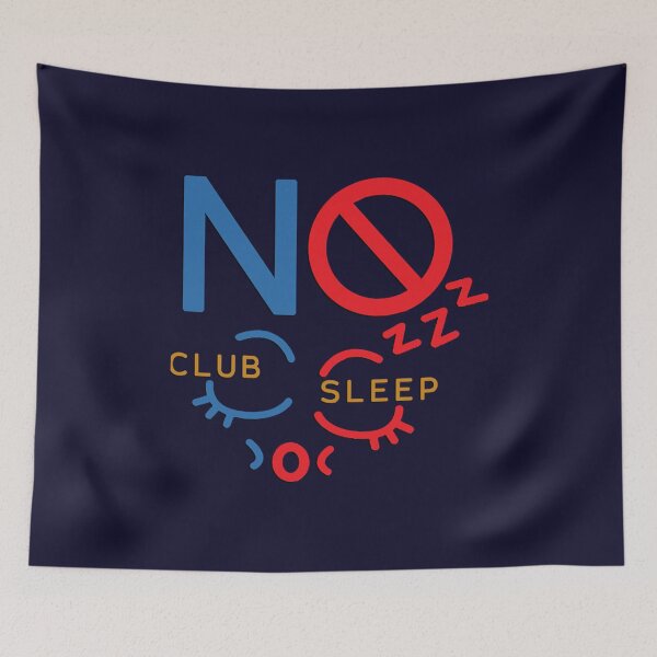 Item preview, Birthday Women Men No Club Sleep Funny Design Team Boys Girls   designed and sold by AhoofeCLS.