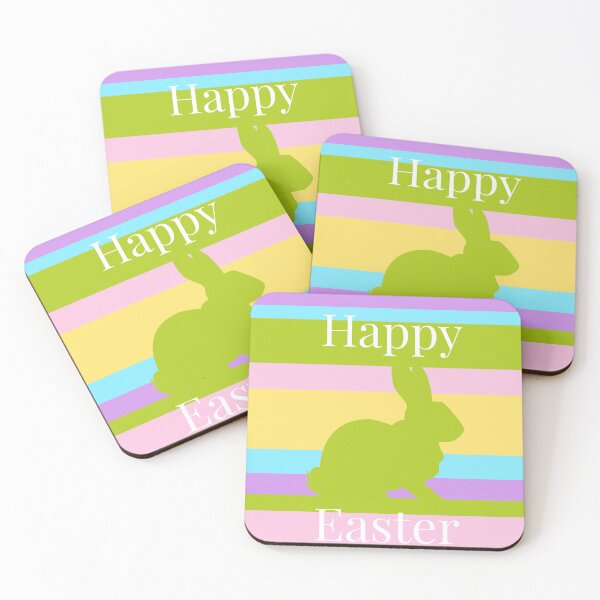 Item preview, Happy Easter Colourful bunny designed and sold by Thought2reality.
