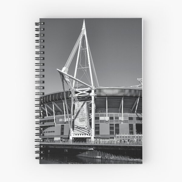 Item preview, Match Day Principality Stadium, Cardiff, in Black + White designed and sold by MaclarenPhoto.