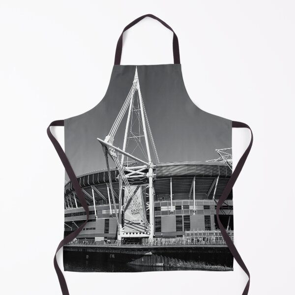 Item preview, Match Day Principality Stadium, Cardiff, in Black + White designed and sold by MaclarenPhoto.