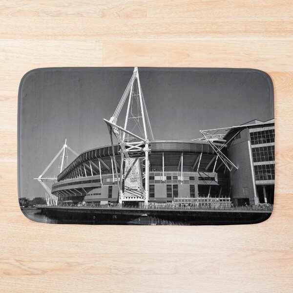Item preview, Match Day Principality Stadium, Cardiff, in Black + White designed and sold by MaclarenPhoto.