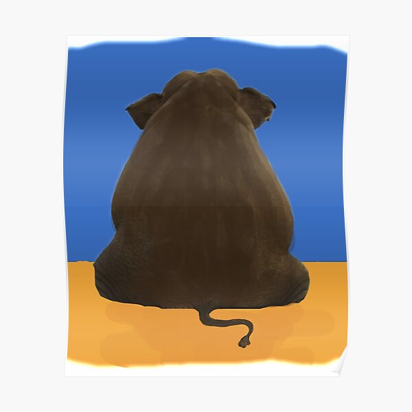 "NCIS elephant in the room ORIGINAL" Poster by paulmmartinez Redbubble