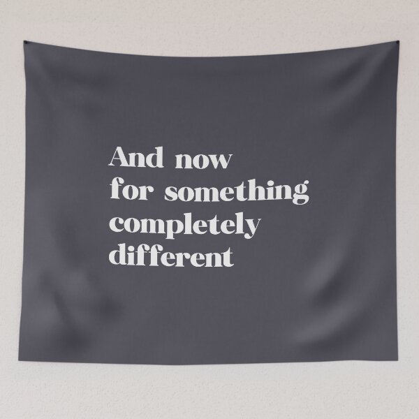 Item preview, And now for something completely different, white designed and sold by perezzzoso.