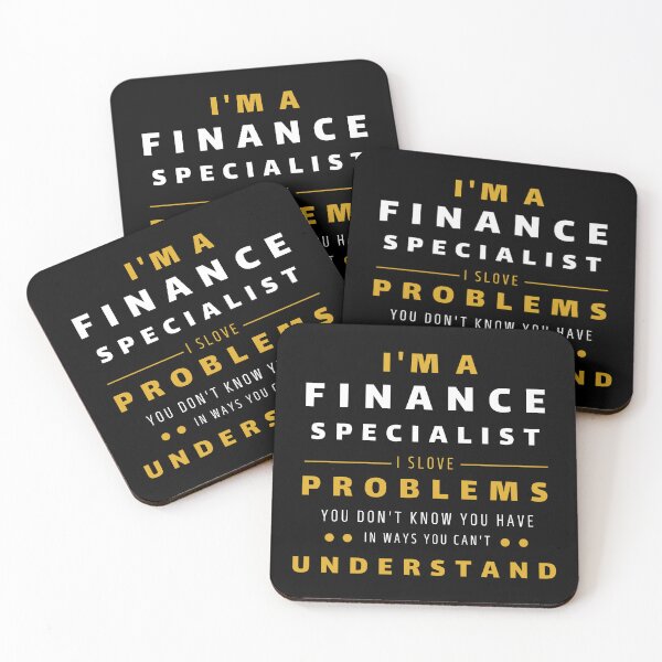Item preview, Finance Specialist designed and sold by Jackaliofficial.