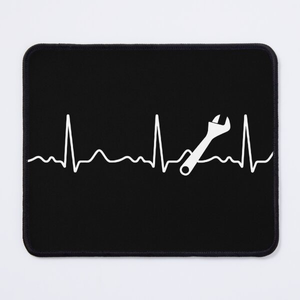Item preview, Wrench - heartbeat, pulse, heart line, ecg designed and sold by Mohja-Design.