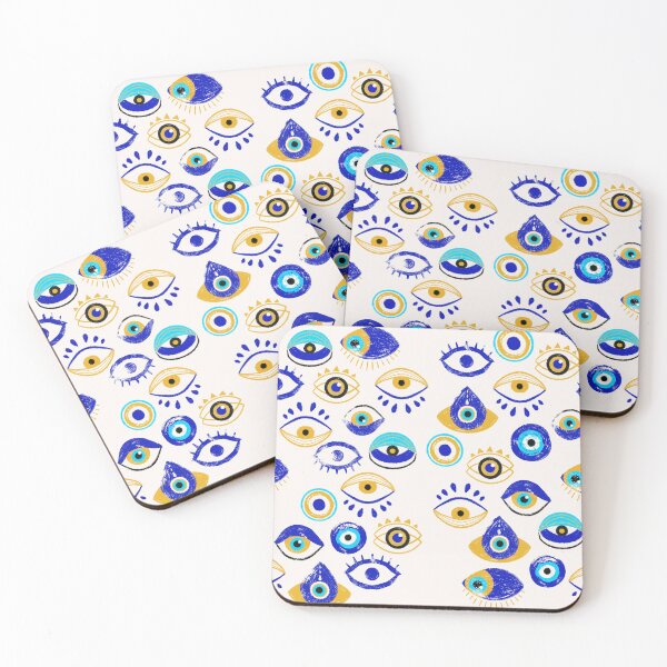 Item preview, Blue Eyes Tribal designed and sold by TheHotIgloo.