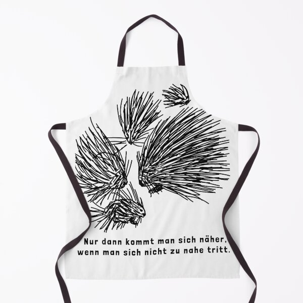 Item preview, Inspirational quote with porcupines: You only get closer if you don't get too close. Please keep your distance. designed and sold by sopfanna.