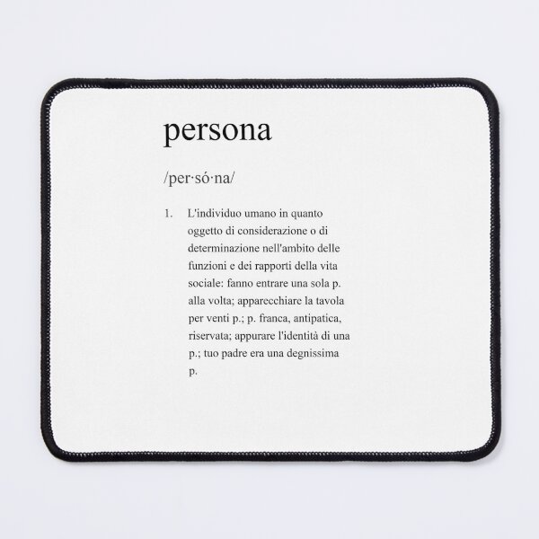 Item preview, Persona definizione parola italiana designed and sold by CodingStore ★★★★★.