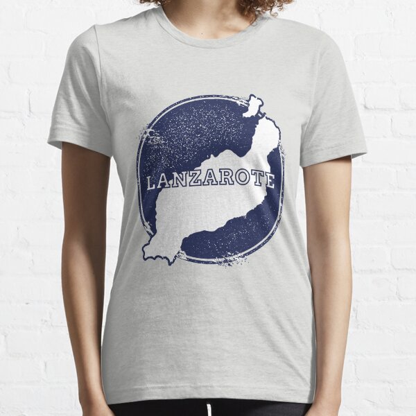 Lanzarote Kanarische Inseln Spanien Travel Map Essential T-Shirt