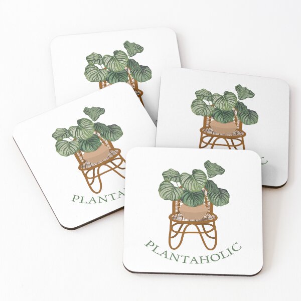 Item preview, Plantaholic Calathea Orbifolia Illustration designed and sold by Ana Moguš.