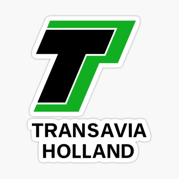 Aufkleber 17,5cm x 5cm Transavia Airlines sticker 