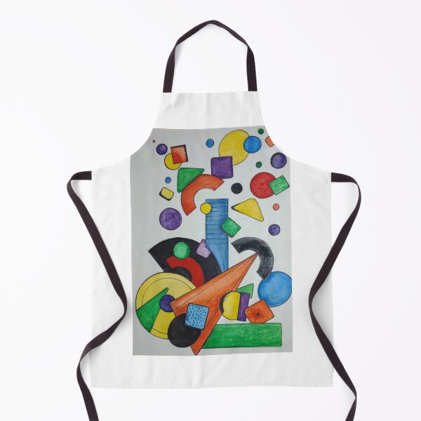 Item preview, Geometric Abstract Kandinsky style designed and sold by LauraAnnSeel.