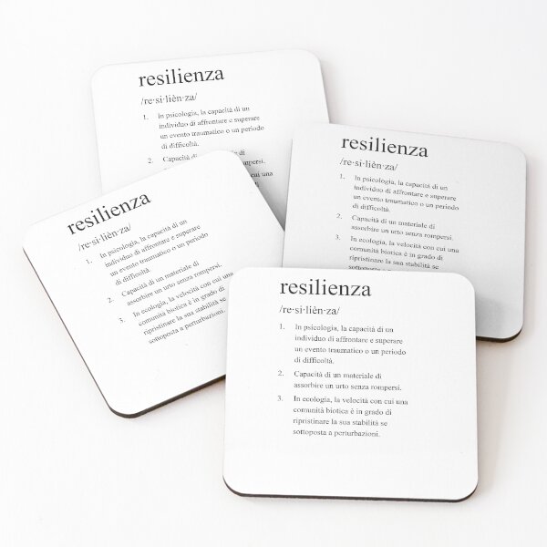 Item preview, Resilienza definizione parola italiana designed and sold by CodingStore  ★★★★★.