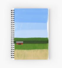 Green Spiral Notebook