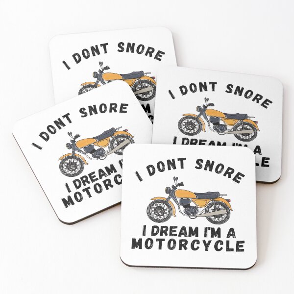 Item preview, I Don't Snore I Dream I Am A Motorcycle designed and sold by Retrovas.