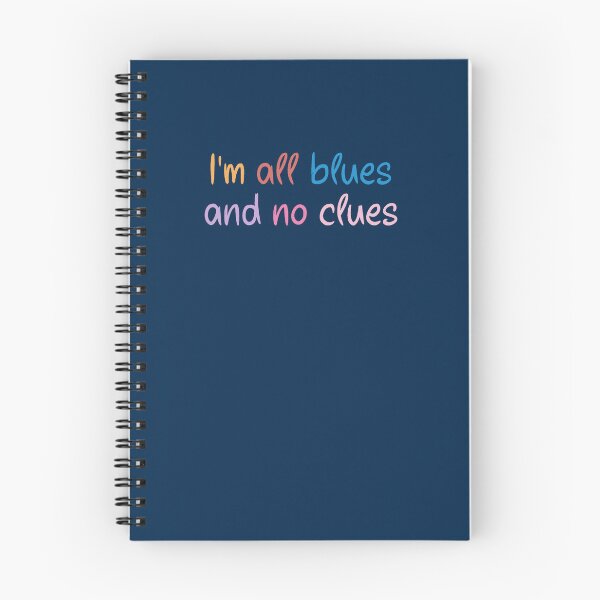 Item preview, I'm All Blues and No Clues designed and sold by SpringPetals.
