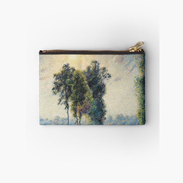 Item preview, Landscape at Saint-Charles, near Gisors, Sunset (1891) by Camille Pissarro designed and sold by theartsycamper.
