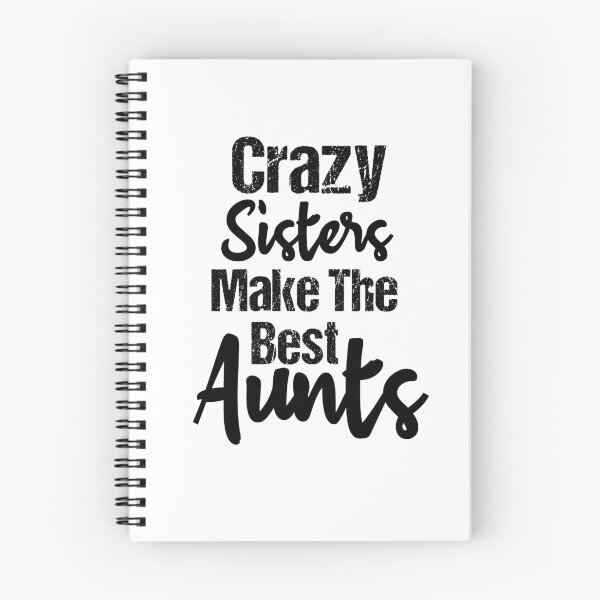 Item preview, crazy sisters make the best aunts, Gift for Sister aunt, crazy sisters, Promoted to Auntie, Pregnancy Announcement designed and sold by adjamine.