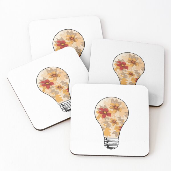 Item preview, Light Bulb with Flowers designed and sold by khadijat297.