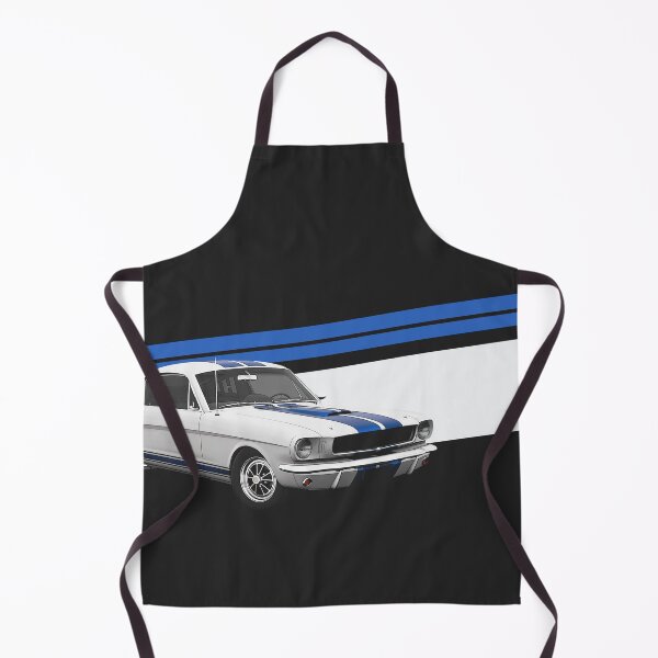 Item preview, Classic American Muscle Car With Blue Stripes designed and sold by ApexFibers.
