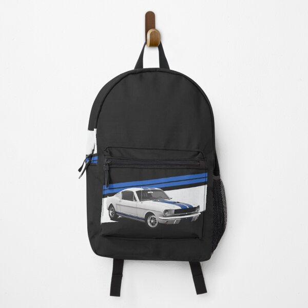 Item preview, Classic American Muscle Car With Blue Stripes designed and sold by ApexFibers.