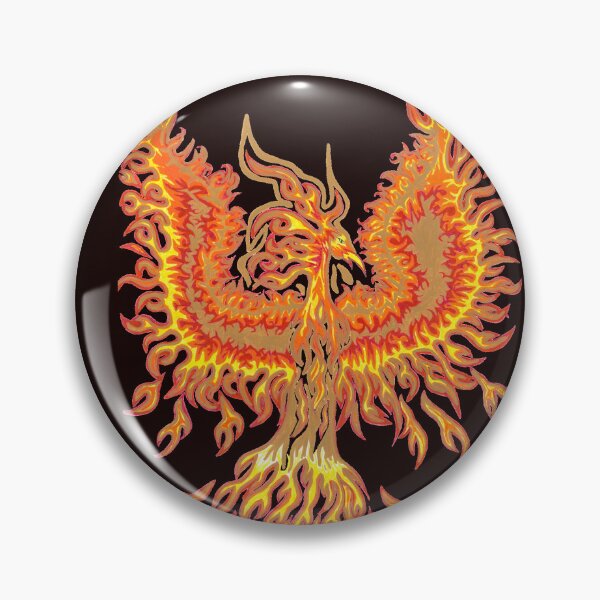 Item preview, Phoenix on fire designed and sold by Keatos.