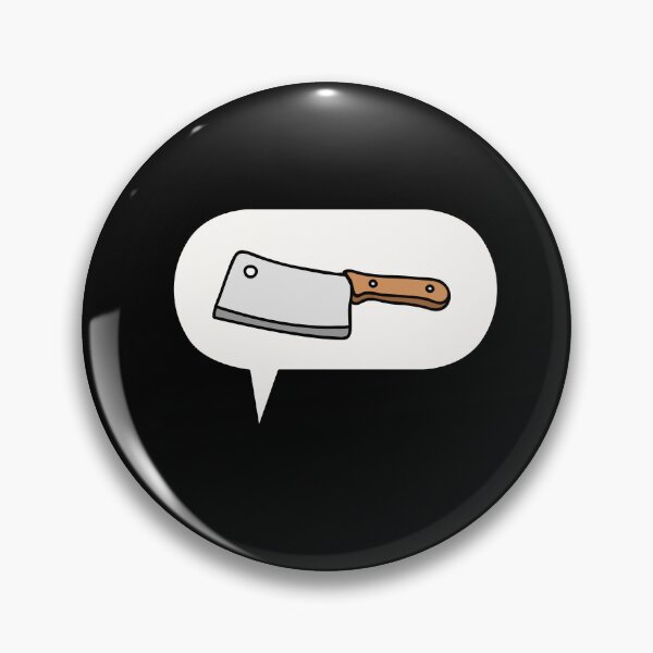 Item preview, Chopping Knife Chat Dialog designed and sold by ProtonProject.