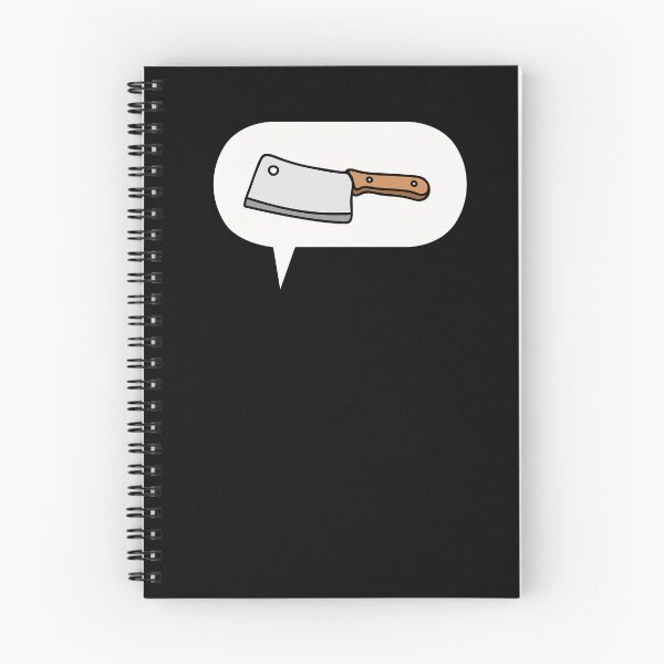 Item preview, Chopping Knife Chat Dialog designed and sold by ProtonProject.
