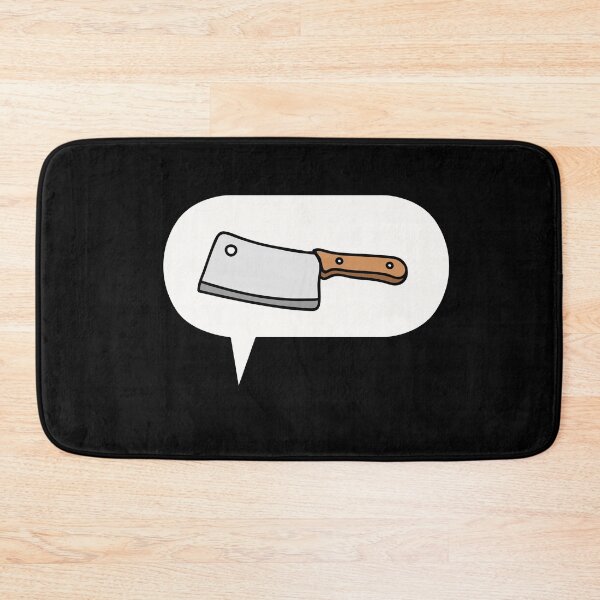 Item preview, Chopping Knife Chat Dialog designed and sold by ProtonProject.