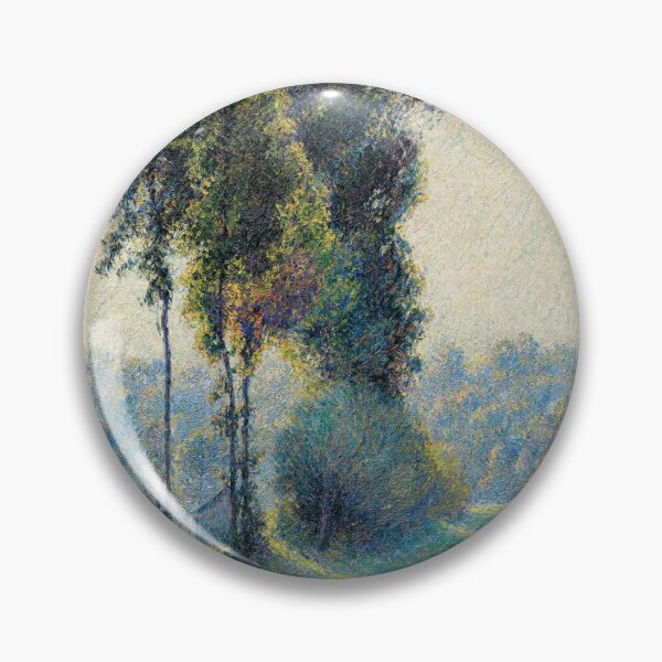 Item preview, Landscape at Saint-Charles, near Gisors, Sunset (1891) by Camille Pissarro designed and sold by theartsycamper.