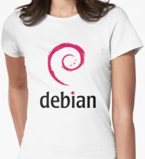 Debian Women's Fitted T-Shirt