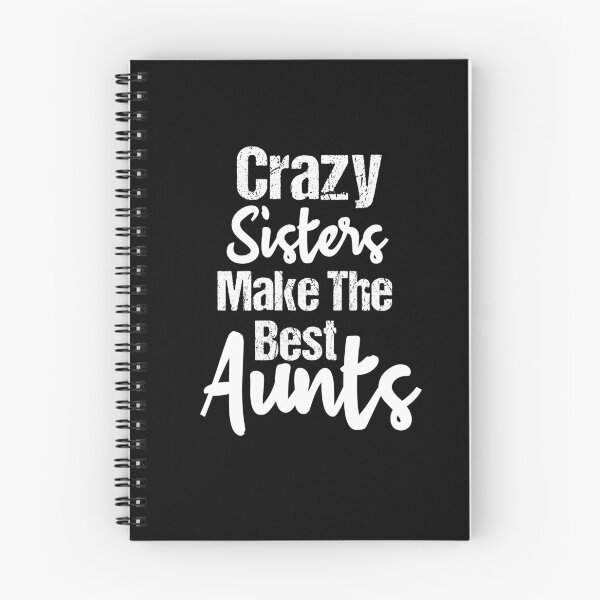 Item preview, crazy sisters make the best aunts, Gift for Sister aunt, crazy sisters, Promoted to Auntie, Pregnancy Announcement designed and sold by adjamine.