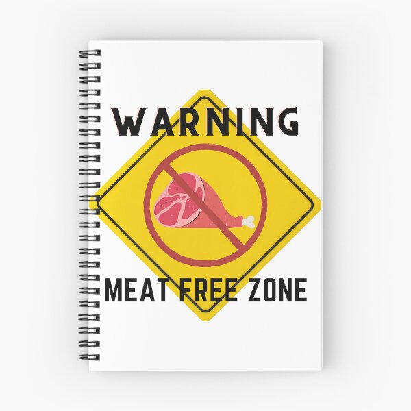 Item preview, WARNING MEAT FREE ZONE designed and sold by Surfing Designs.Life.