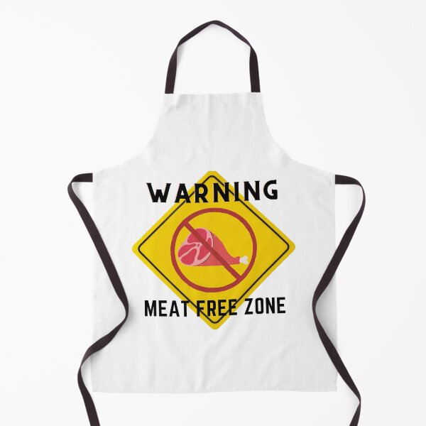 Item preview, WARNING MEAT FREE ZONE designed and sold by Surfing Designs.Life.