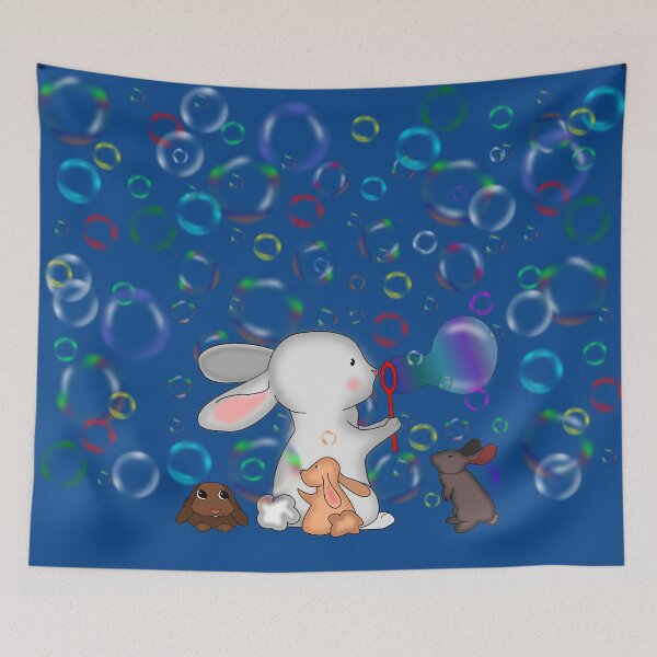 Item preview, Bunnies and Bubbles designed and sold by clintondesigns6.
