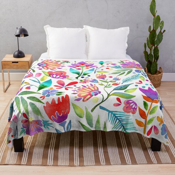 Item preview, Maximum Folk Florals designed and sold by SandraArtStudio.