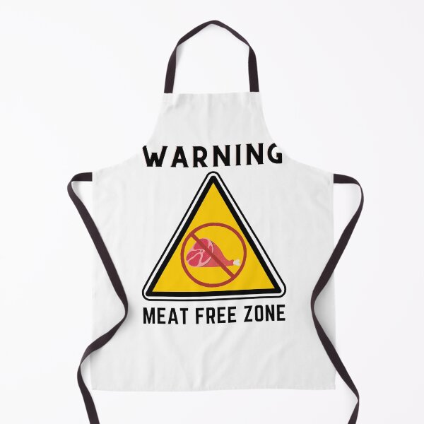 Item preview, WARNING MEAT FREE ZONE designed and sold by Surfing Designs.Life.